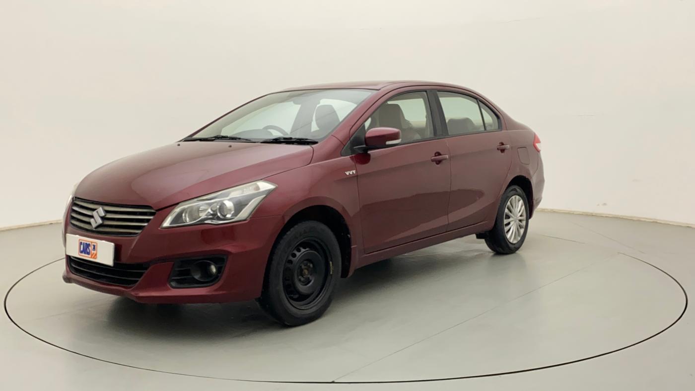 2014 Maruti Ciaz VXI, Petrol, Manual, 58,634 km, Left Front Diagonal