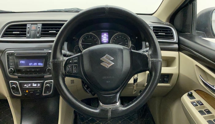 2014 Maruti Ciaz VXI, Petrol, Manual, 58,634 km, Steering Wheel Close Up