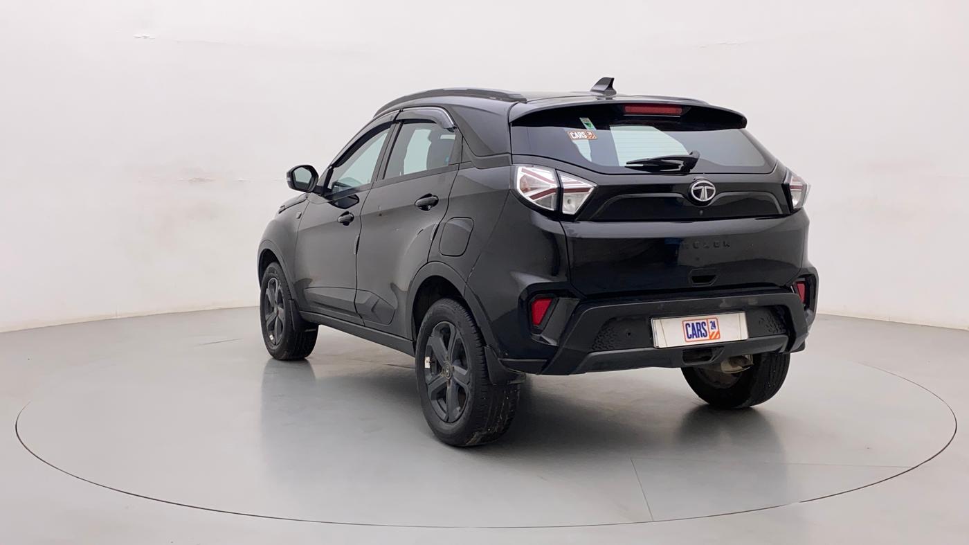 2022 Tata NEXON XZ PLUS (PREMIUM) DARK EDITION PETROL, Petrol, Manual, 24,386 km, Left Back Diagonal