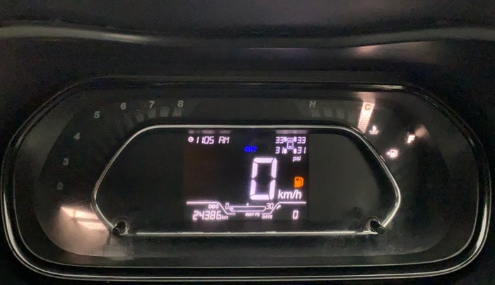 2022 Tata NEXON XZ PLUS (PREMIUM) DARK EDITION PETROL, Petrol, Manual, 24,386 km, Odometer Image