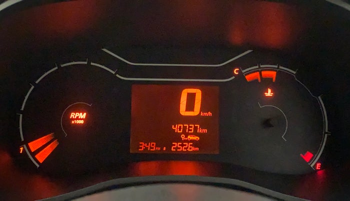 2020 Renault Kwid RXL, Petrol, Manual, 41,196 km, Odometer Image