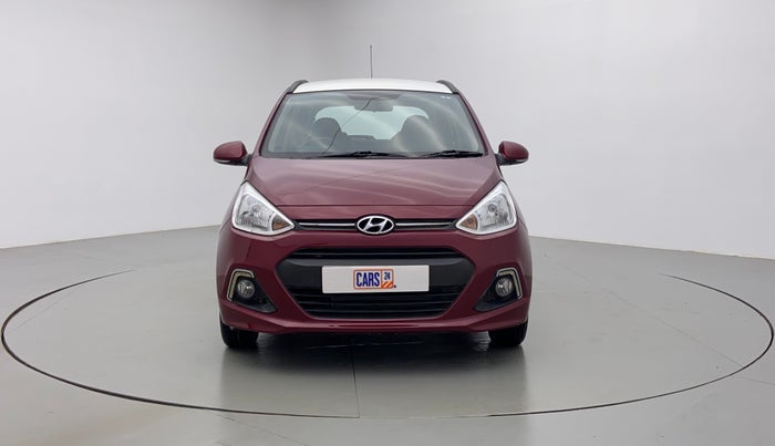 2015 Hyundai Grand i10 ASTA AT 1.2 KAPPA VTVT, Petrol, Automatic, 10,749 km, Front View