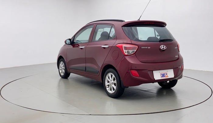 2015 Hyundai Grand i10 ASTA AT 1.2 KAPPA VTVT, Petrol, Automatic, 10,749 km, Left Back Diagonal (45- Degree) View
