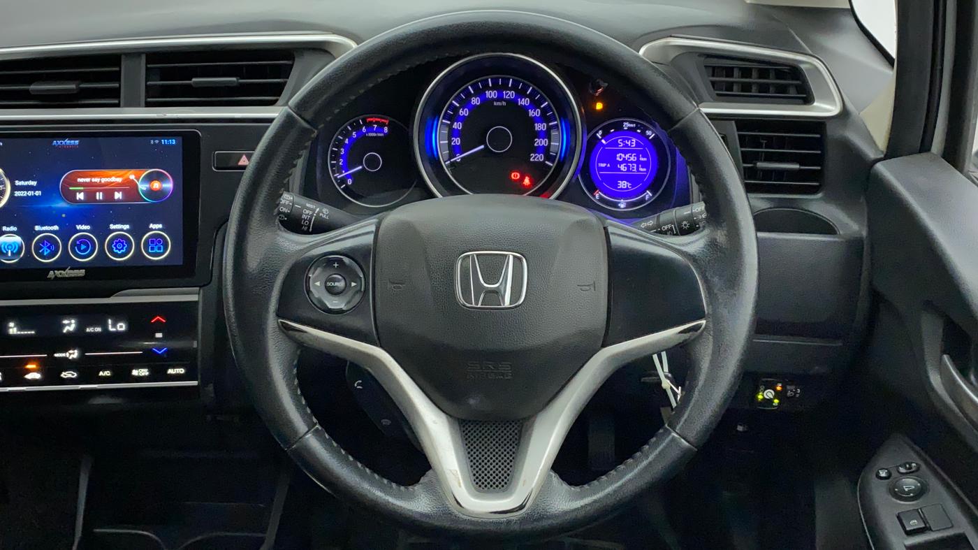 2018 Honda Jazz 1.2L I-VTEC VX, CNG, Manual, 1,04,560 km, Steering Wheel Close Up