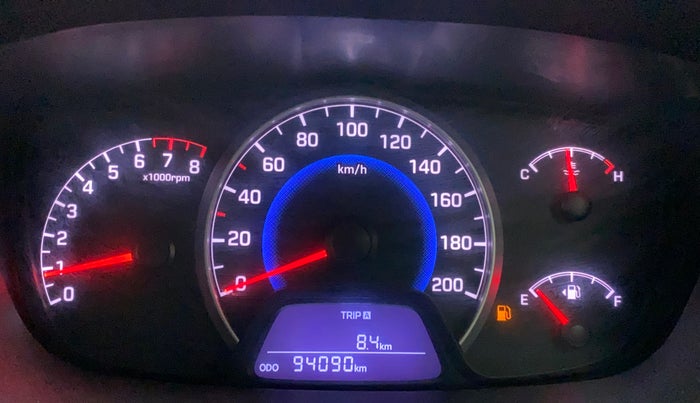2015 Hyundai Grand i10 SPORTZ 1.2 KAPPA VTVT, Petrol, Manual, 94,090 km, Odometer Image