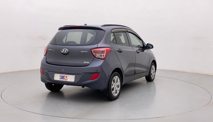 2015 Hyundai Grand i10 SPORTZ 1.2 KAPPA VTVT, Petrol, Manual, 94,090 km, Right Back Diagonal