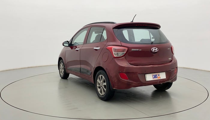 2013 Hyundai Grand i10 ASTA (O) 1.2 KAPPA VTVT, Petrol, Manual, 1,17,857 km, Left Back Diagonal