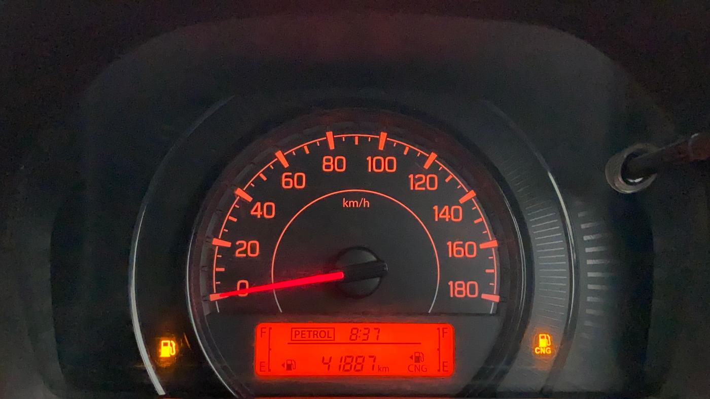 2020 Maruti New Wagon-R LXI CNG 1.0, CNG, Manual, 41,887 km, Odometer Image