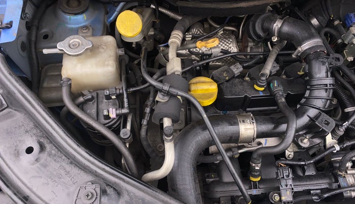 2021 Nissan MAGNITE XV PREMIUM TURBO CVT DUAL TONE, Petrol, Automatic, 40,926 km, Engine View - Right