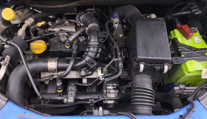 2021 Nissan MAGNITE XV PREMIUM TURBO CVT DUAL TONE, Petrol, Automatic, 40,926 km, Engine View