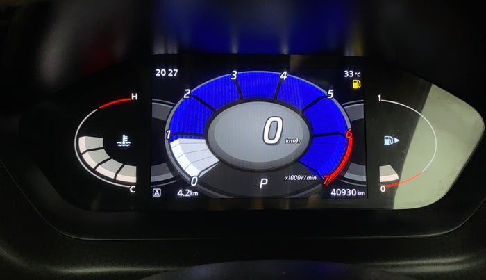 2021 Nissan MAGNITE XV PREMIUM TURBO CVT DUAL TONE, Petrol, Automatic, 40,926 km, Odometer Image