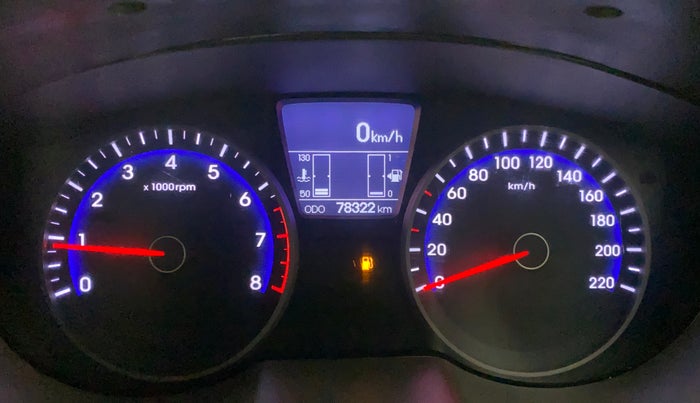 2013 Hyundai i20 ASTA 1.2, Petrol, Manual, 78,316 km, Odometer Image