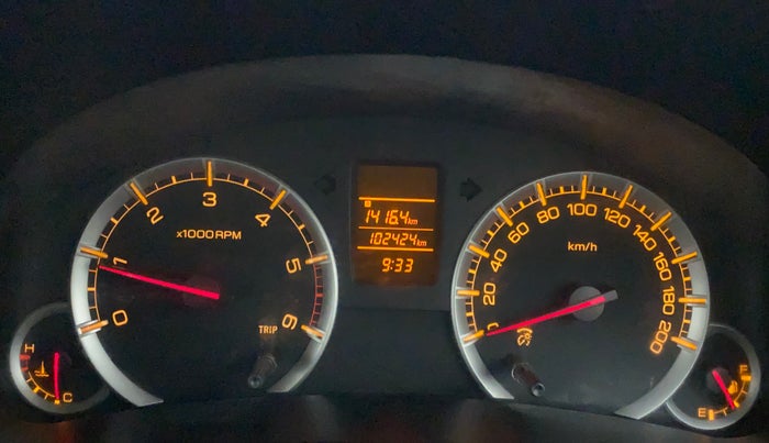 2012 Maruti Swift VDI, Diesel, Manual, 1,02,424 km, Odometer Image