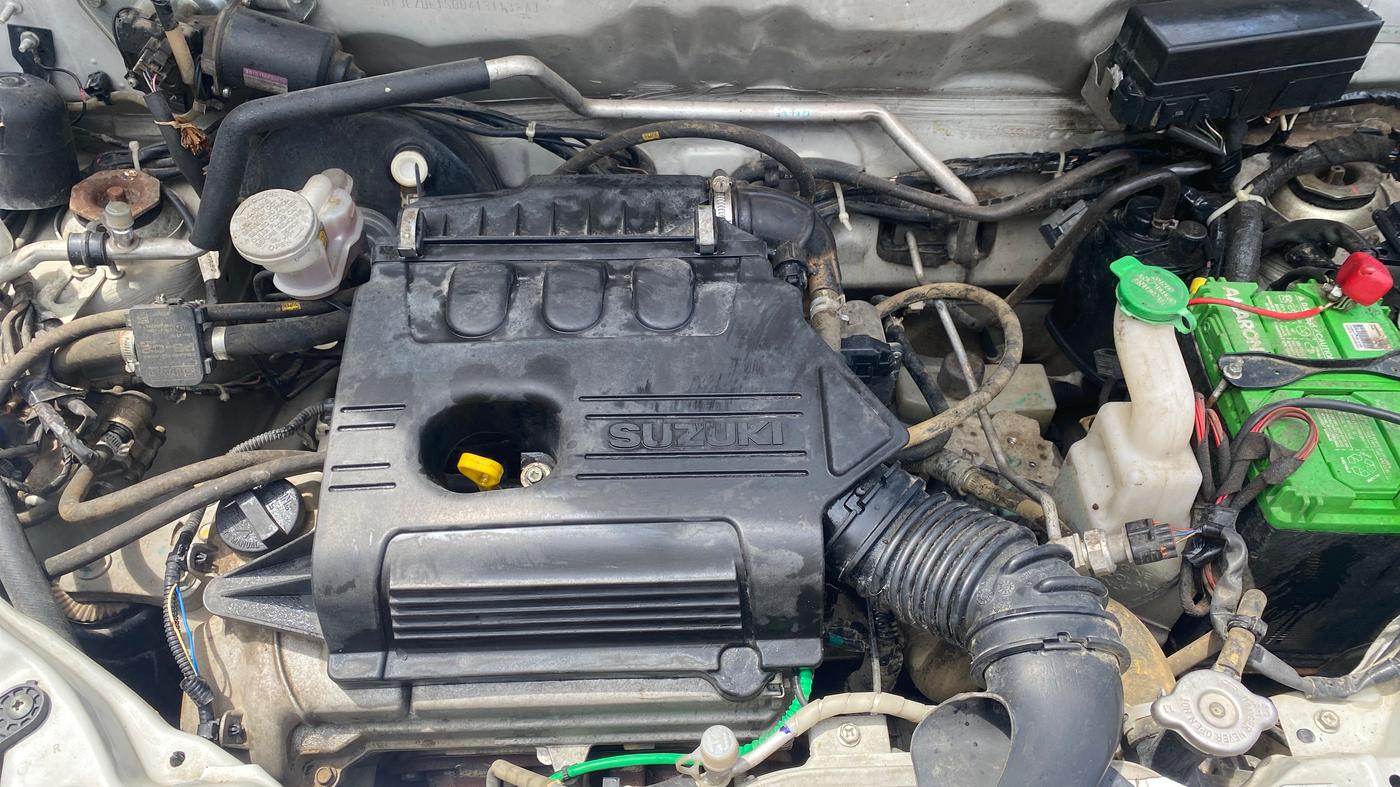 2018 Maruti Alto K10 VXI (O) AMT, CNG, Automatic, 33,988 km, Engine View