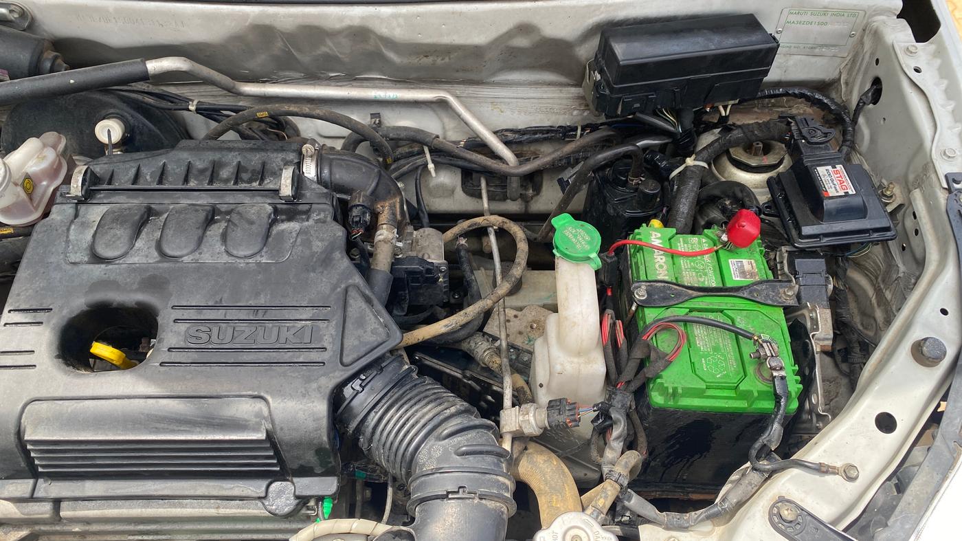 2018 Maruti Alto K10 VXI (O) AMT, CNG, Automatic, 33,988 km, Engine View - Left