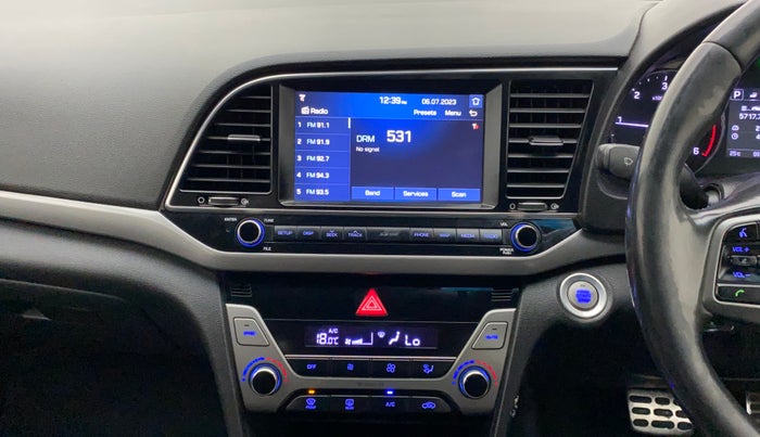 2016 Hyundai New Elantra 1.6 SX (O) AT DIESEL, Diesel, Automatic, 99,120 km, Air Conditioner