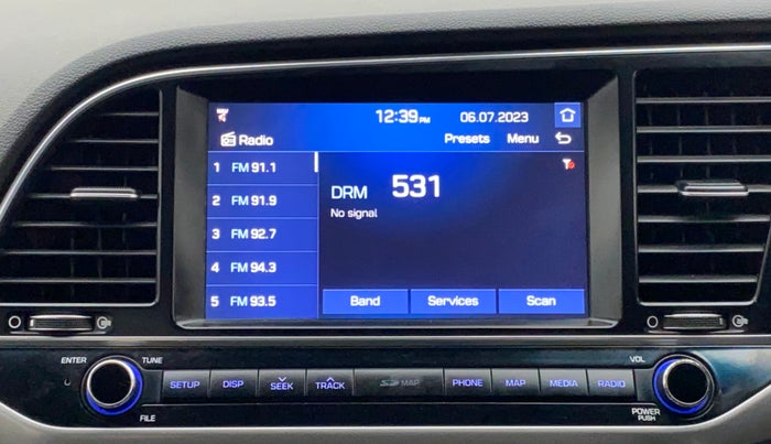 2016 Hyundai New Elantra 1.6 SX (O) AT DIESEL, Diesel, Automatic, 99,120 km, Infotainment System