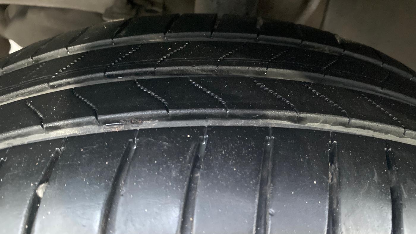 2016 Tata Indigo ECS LX TDI, Diesel, Manual, 1,28,232 km, Left Front Tyre Tread