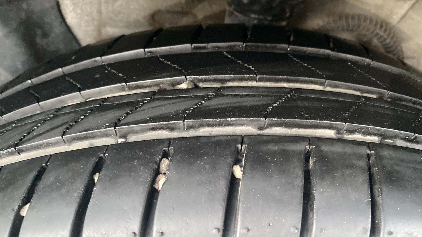 2016 Tata Indigo ECS LX TDI, Diesel, Manual, 1,28,232 km, Right Rear Tyre Tread