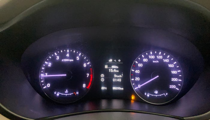 2016 Hyundai Elite i20 ASTA 1.2, Petrol, Manual, 96,206 km, Odometer Image
