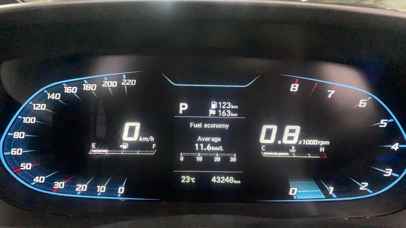 2020 Hyundai NEW I20 ASTA (O) 1.0 TURBO GDI DCT, Petrol, Automatic, 43,247 km, Odometer Image