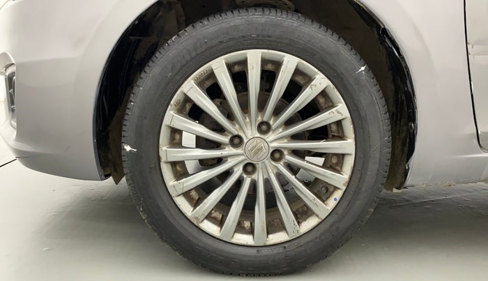 2016 Maruti Ciaz ZXI+, Petrol, Manual, 75,603 km, Left Front Wheel