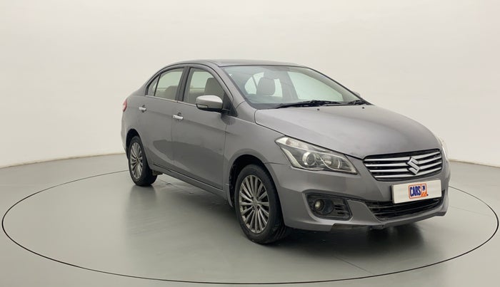 2016 Maruti Ciaz ZXI+, Petrol, Manual, 75,603 km, Right Front Diagonal