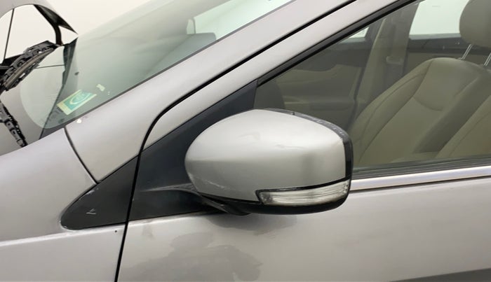 2016 Maruti Ciaz ZXI+, Petrol, Manual, 75,603 km, Left rear-view mirror - Slight misalignment