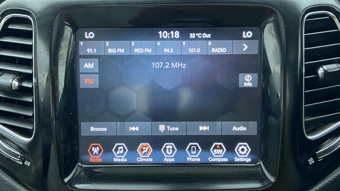 2018 Jeep Compass 1.4 LIMITED PLUS AT, Petrol, Automatic, 12,225 km, Infotainment System