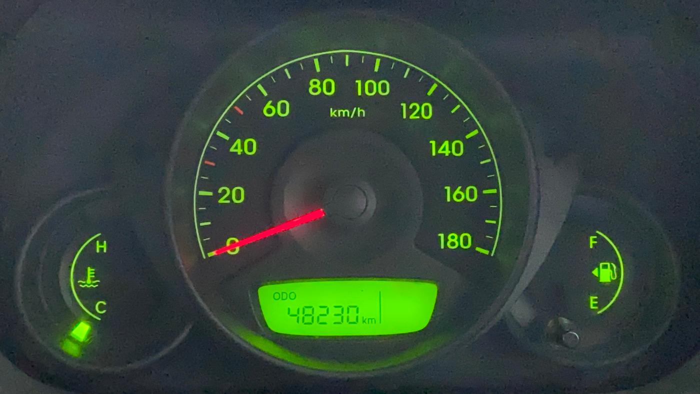 2014 Hyundai Eon ERA +, Petrol, Manual, 48,229 km, Odometer Image
