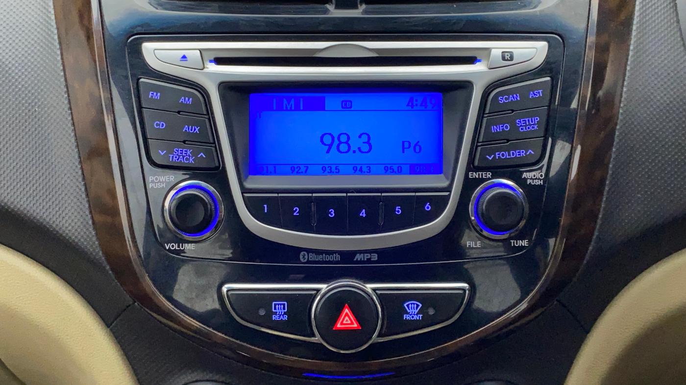 2014 Hyundai Verna FLUIDIC 1.6 VTVT SX, Petrol, Manual, 77,448 km, Infotainment System