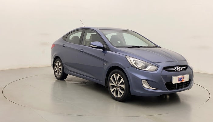 2014 Hyundai Verna FLUIDIC 1.6 VTVT SX, Petrol, Manual, 77,448 km, Right Front Diagonal