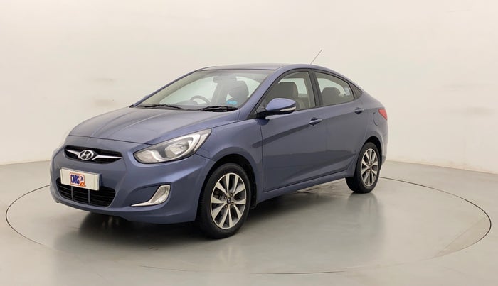 2014 Hyundai Verna FLUIDIC 1.6 VTVT SX, Petrol, Manual, 77,448 km, Left Front Diagonal