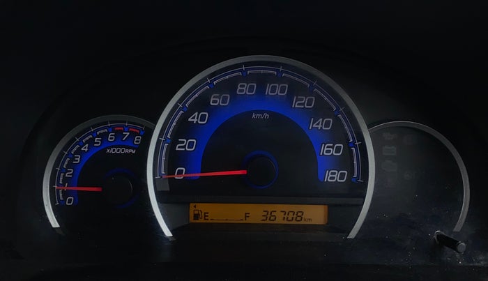 2017 Maruti Wagon R 1.0 VXI, Petrol, Manual, 36,704 km, Odometer Image