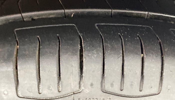 2018 Maruti IGNIS ALPHA 1.2, Petrol, Manual, 48,602 km, Left Rear Tyre Tread