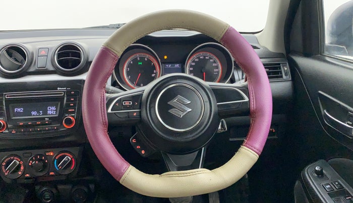 2018 Maruti Swift VXI AMT, Petrol, Automatic, 26,366 km, Steering Wheel Close Up