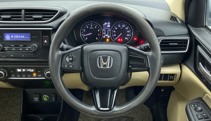 2019 Honda Amaze 1.2L I-VTEC V, CNG, Manual, 87,344 km, Steering Wheel Close Up