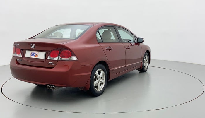 2010 Honda Civic 1.8L I-VTEC V MT, Petrol, Manual, 74,597 km, Right Back Diagonal