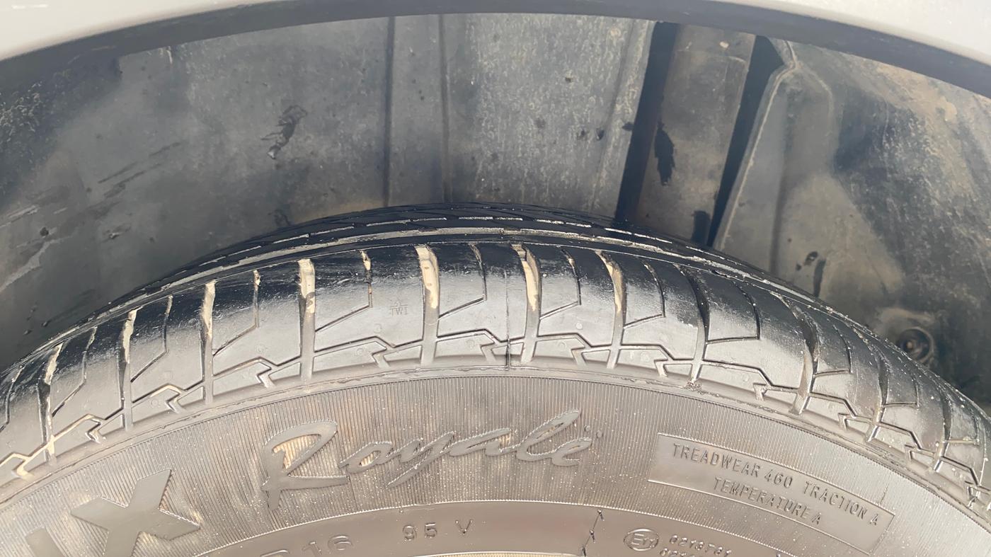 2020 Maruti S Cross ALPHA 1.5, Petrol, Manual, 1,03,527 km, Left Rear Tyre Tread