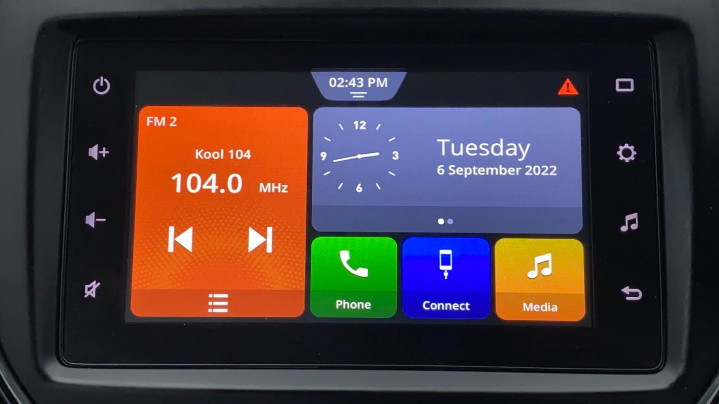 2020 Toyota URBAN CRUISER PREMIUM MT, Petrol, Manual, 33,538 km, Infotainment System