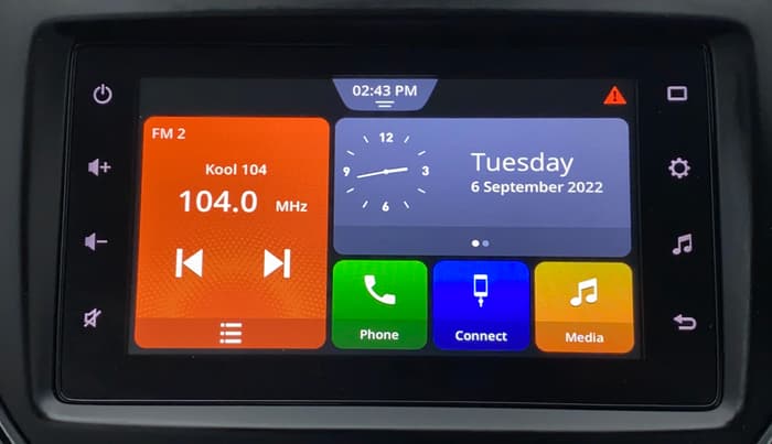 2020 Toyota URBAN CRUISER PREMIUM MT, Petrol, Manual, 33,538 km, Infotainment System