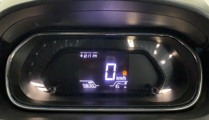 2022 Tata Tiago XT CNG, CNG, Manual, 73,666 km, Odometer Image
