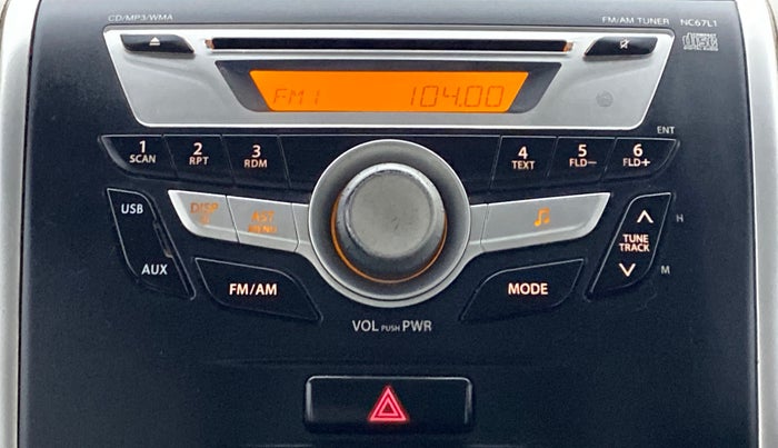 2013 Maruti Wagon R 1.0 VXI, Petrol, Manual, 67,293 km, Infotainment System