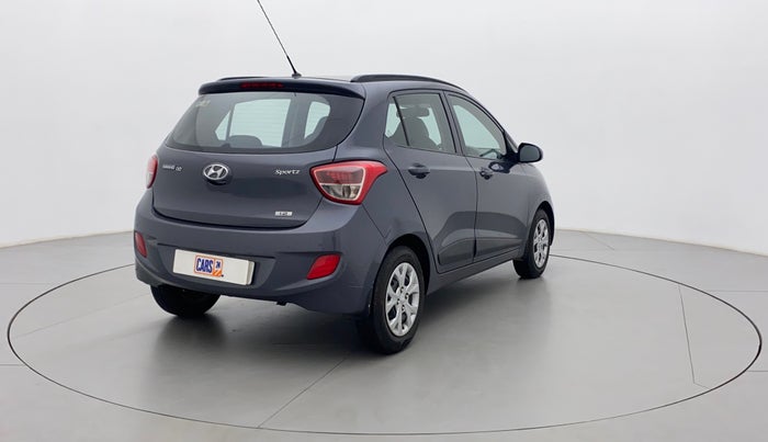 2015 Hyundai Grand i10 SPORTZ 1.2 KAPPA VTVT, Petrol, Manual, 1,00,173 km, Right Back Diagonal