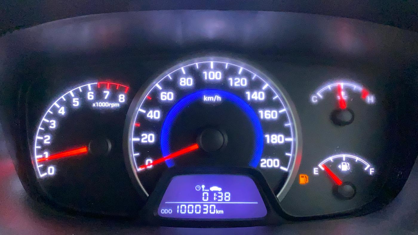 2015 Hyundai Grand i10 SPORTZ 1.2 KAPPA VTVT, Petrol, Manual, 1,00,173 km, Odometer Image