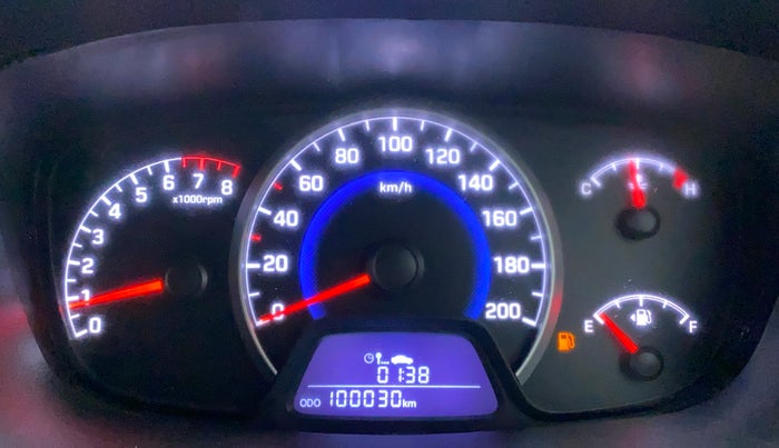2015 Hyundai Grand i10 SPORTZ 1.2 KAPPA VTVT, Petrol, Manual, 1,00,173 km, Odometer Image
