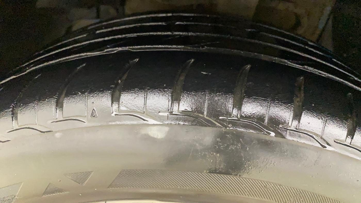 2018 Tata NEXON XZ PLUS DIESEL, Diesel, Manual, 1,22,860 km, Left Front Tyre Tread