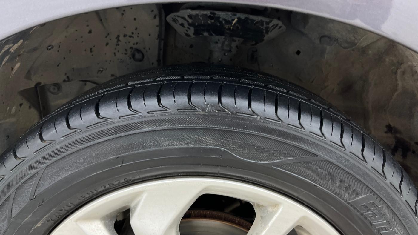 2018 Honda Amaze 1.2L I-VTEC V CVT, Petrol, Automatic, 51,348 km, Left Front Tyre Tread