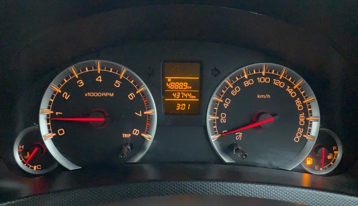 2016 Maruti Swift VXI, Petrol, Manual, 43,744 km, Odometer Image