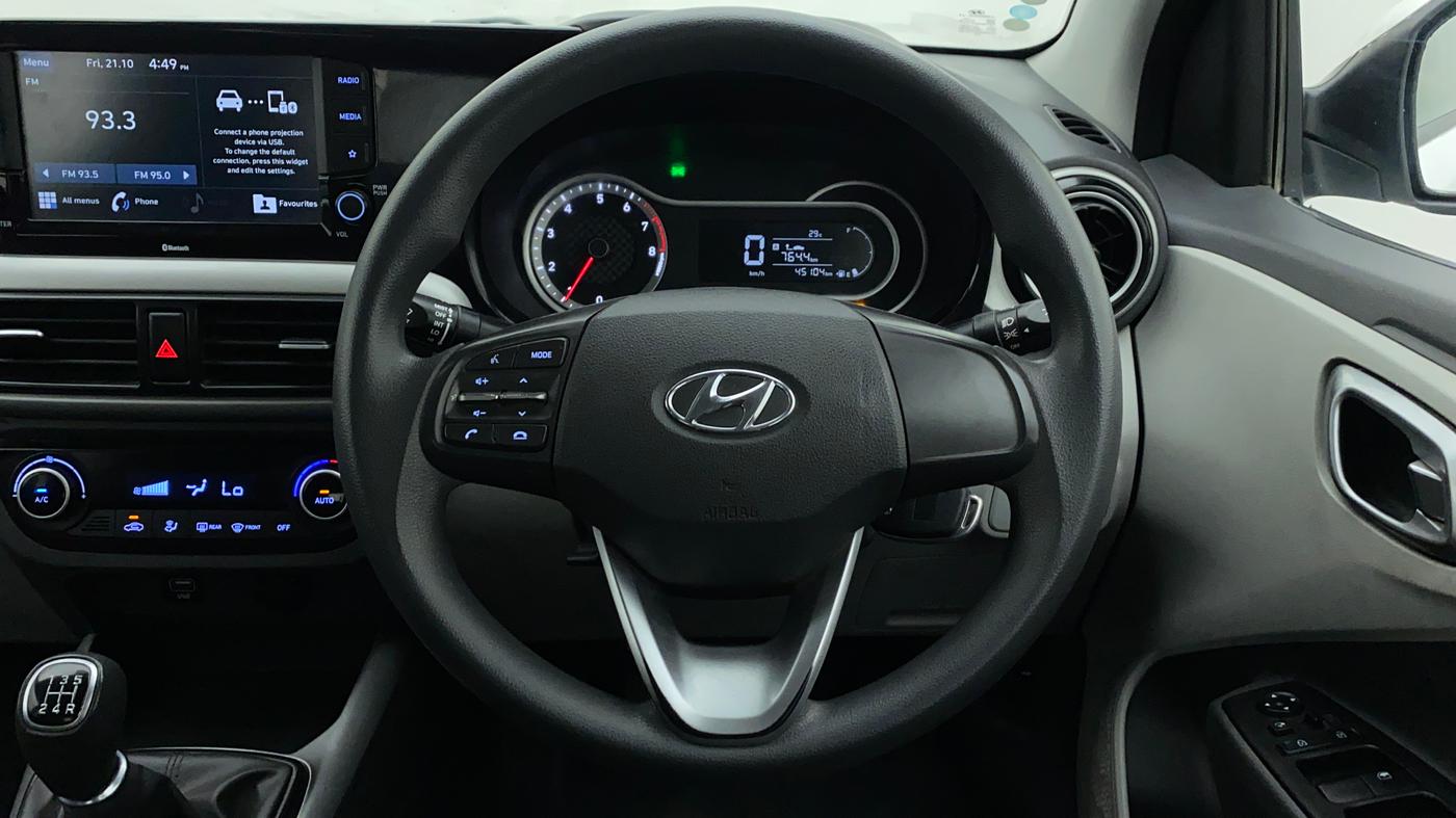 2020 Hyundai GRAND I10 NIOS SPORTZ PETROL, Petrol, Manual, 45,117 km, Steering Wheel Close Up